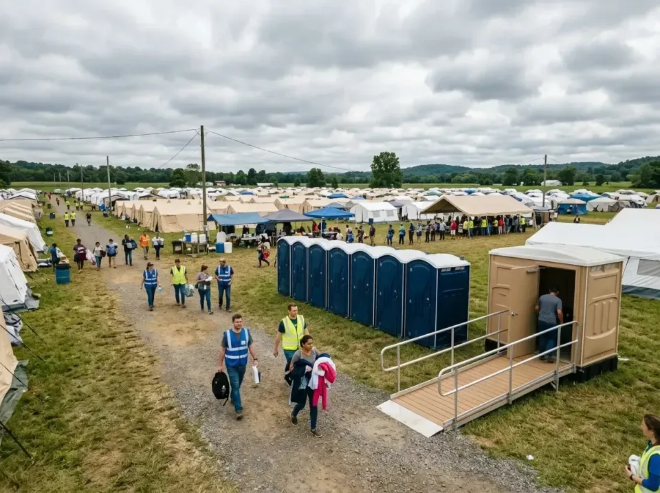 disaster-relief-camp-restrooms-010 — frequently asked questions, Dumpster & Portable Bathrooms Rental in Fall City, WA